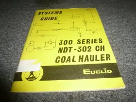 NDT-302 EUCLID Coal Hauler Service Manual Xz