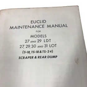 TS-24 EUCLID Manual Tractors #3