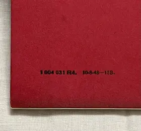 10-8-48-15B FARMALL Hv Tractor Ownersoperator Manual #3