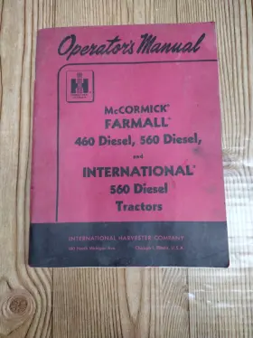 1014055 FARMALL Tractors Preventive Manual International