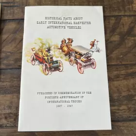 CR-533-C FARMALL Historical Facts International Harvester