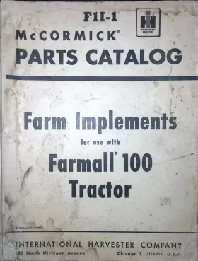 F1I-1 FARMALL International Harvester Catalog Tractor
