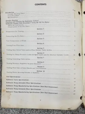 GSS-1280 FARMALL International Tractor Hydraulics Trouble #2