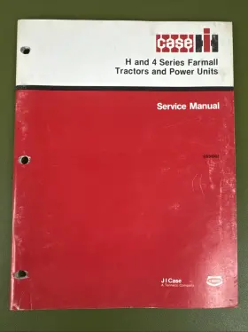 GSS5032 FARMALL Service Manual Tractors Power