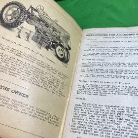 HM-238 FARMALL Mccormick Deering Cultivator Owners Manual #2