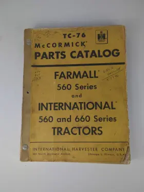 TC-76 FARMALL Mccormick International Manual