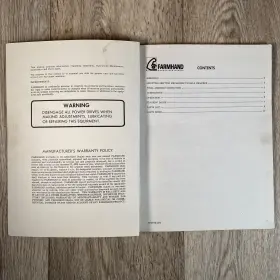 F111-B FARMHAND Bale Accumulator Operators Instruction Manual #2