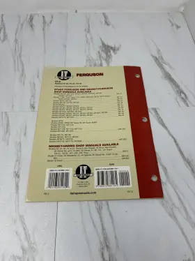 TO-30 FERGUSON Manual #2