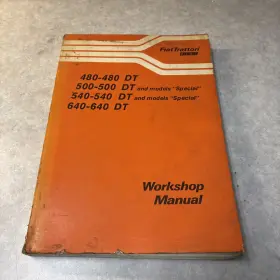640-640DT FIAT Trattori Tractor Workshop Manual
