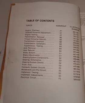 FG95 FIAT-ALLIS Motor Grader Service Manual #2