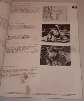 FG95 FIAT-ALLIS Motor Grader Service Manual #3