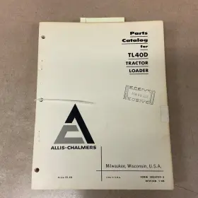 3035929 FIATALLIS Fiat Allis Chalmers Wheel Loader Manual