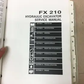 604.06.755 FIATALLIS Fiat Allis Excavator Service Repair Book #2