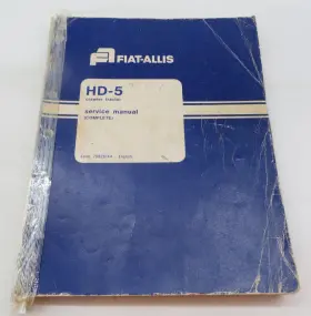 70626144 FIATALLIS Fiat Allis Crawler Tractor Service Manual