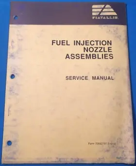 70682797 FIATALLIS Fuel Injection Nozzle Service Repair