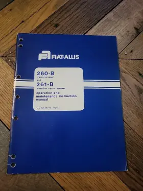 70688930 FIATALLIS Fiat Allis Catalog Tractor Scraper