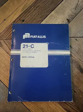 70695061 FIATALLIS Fiat Allis Catalog Crawler Tractor Ripper