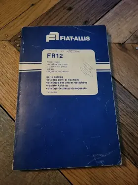 73076628 FIATALLIS Fiat Allis Catalog Wheel Loader