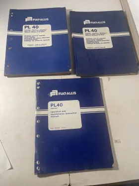 PL40 FIATALLIS Fiat Allis Catalogs Manuals