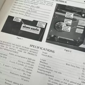 552764 FMC Bolens Lawn Yard Tractor Owners Manual Operators #3