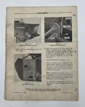 16-181 FORD Row Corn Picker Harvester Attaching Manual #2