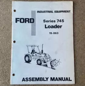 19-863 FORD Loader Manual