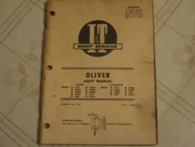 1900C FORD Oliver Tractor Repair Service Manual