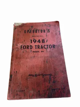 3729-48H FORD Tractor Operators Manual
