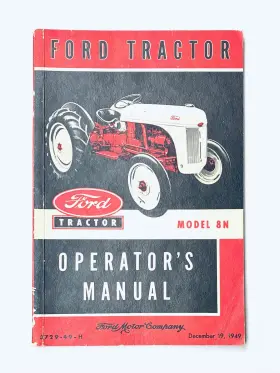 3729-49-H FORD Tractor Operators Manual