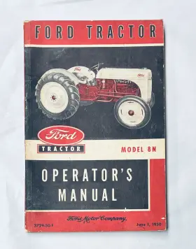 3729-50-F FORD Tractor Operators Manual