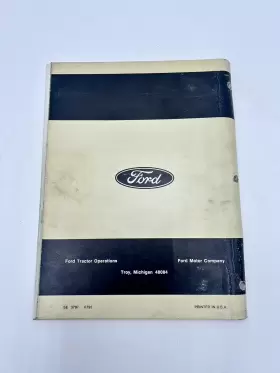 3797-6793 FORD Wheel Loader Operator Manual User Gc #2