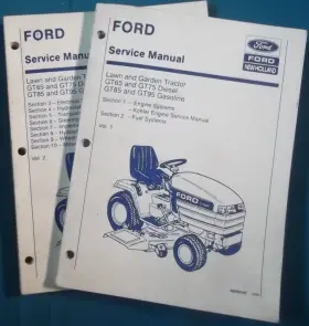 40006540 FORD Lawn Garden Tractor Service Repair Workshop