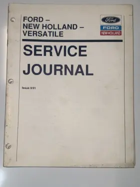40990590 FORD Versatile Tractor Implements Service Journal