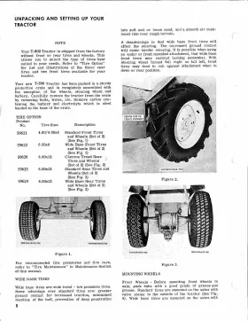 53055 FORD Tractors Operator Service Manual Lawn Garden #3
