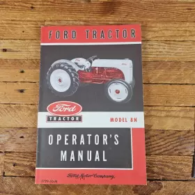616695718276 FORD Tractor Operators Owners Manual Service #2