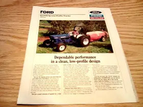 62PTO FORD Tractor Brochure