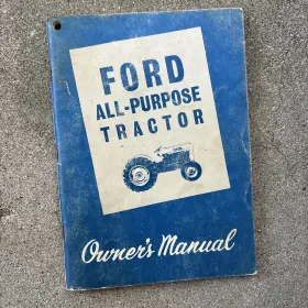 4000 FORD Tractor Operators Manuals