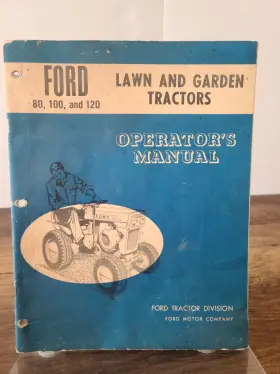 752589932332 FORD Lawn Garden Tractor Operators Owners Manual