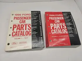 7752-96 FORD Passenger Car Illustrations Catalog Manual Vol