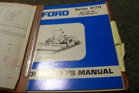 917H FORD Flail Mower Operator Manual User Xz