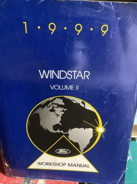 AD-1836 FORD Windstar Workshop Manual Volume Service Repair