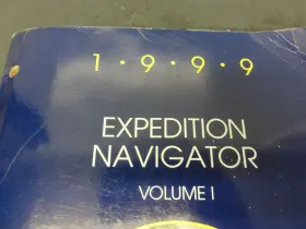 AD-2672 FORD Expedition Navigator Workshop Manual #2