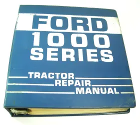 3771-S2 FORD FARM AGRICULTURE EQUIPMENT Tractor Service