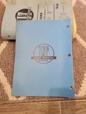 FO-33 FORD Flat Rate Manual Service Tractors #2