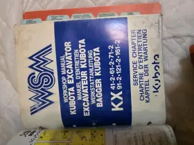 KX161-2EXCAVATOR FORD Kubota Workshop Manual