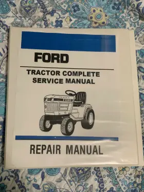 LGT18 FORD Lawn Mower Tractor Service Repair Binder