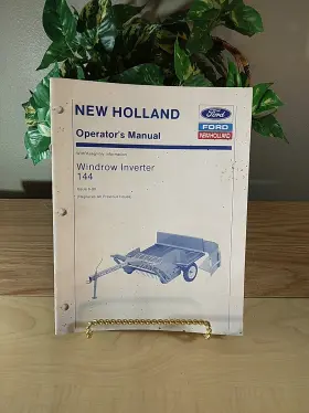 OA-144 FORD Windrow Inverter Manual Operator