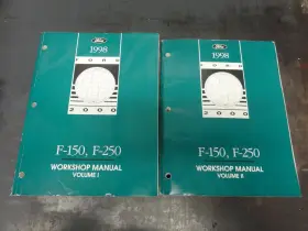 PG-2552 FORD Excursion Service Workshop Manual