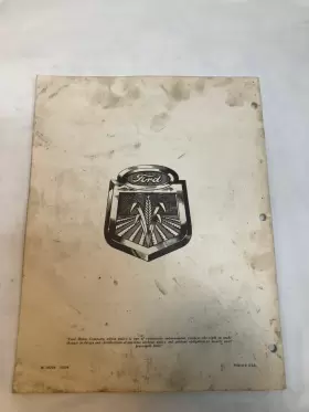 SE-O8298-10608 FORD Hay Baler Operators Manual #2