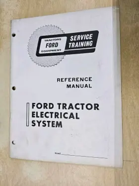 SE3246-2 FORD Tractor Electrical Service Training Manual